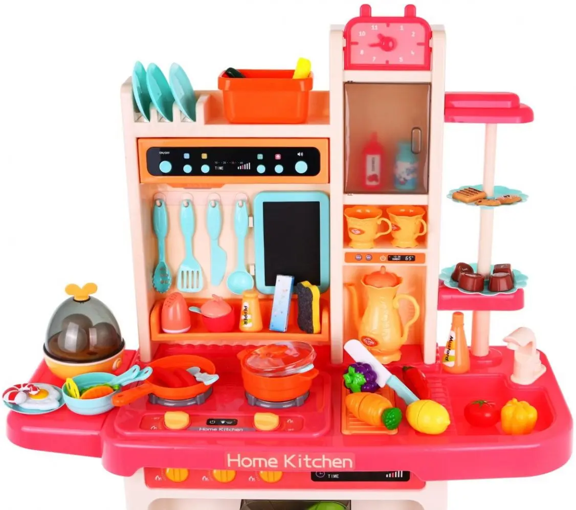 Bucătărie de joacă Beibe Good Modern Kitchen ZDZ.889-162 65pcs (Multicolor)