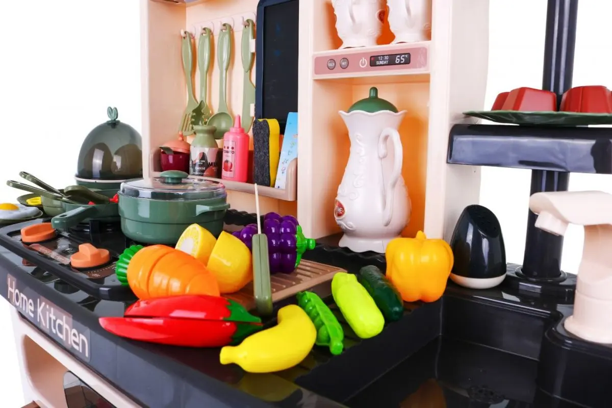 Bucătărie de joacă Beibe Good Modern Kitchen ZDZ.889-211 65pcs (Multicolor)