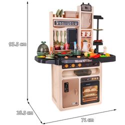Bucătărie de joacă Beibe Good Modern Kitchen ZDZ.889-211 65pcs (Multicolor) Thumb