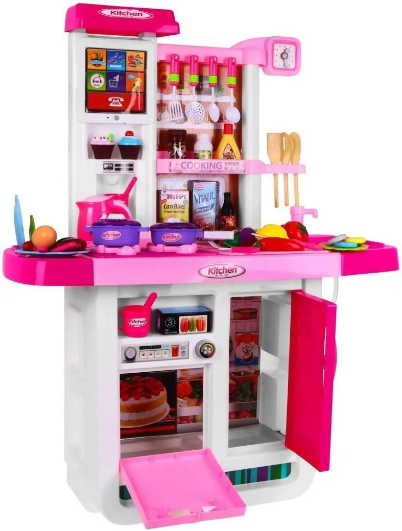 Игровая кухня Beibe Good My Little Chef ZDZ.WD-A23 (Pink) - 2