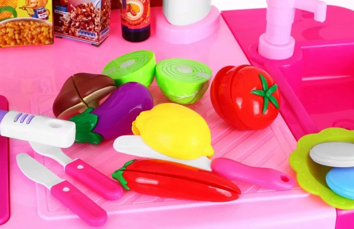 Игровая кухня Beibe Good My Little Chef ZDZ.WD-A23 (Pink) - 4