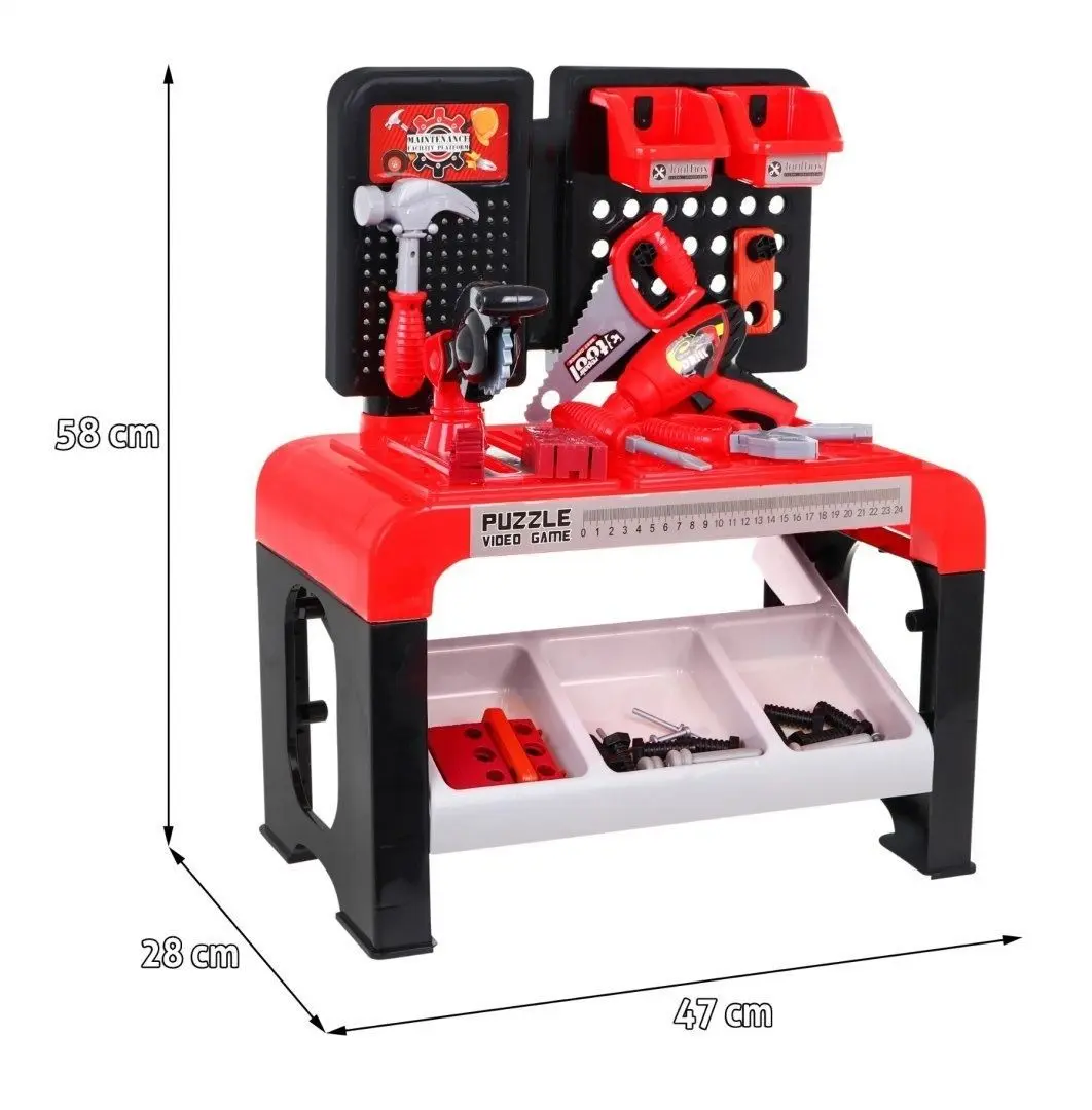 Игровой набор Bowa 3 Tool Repair 8012 (Red/Black) - 4