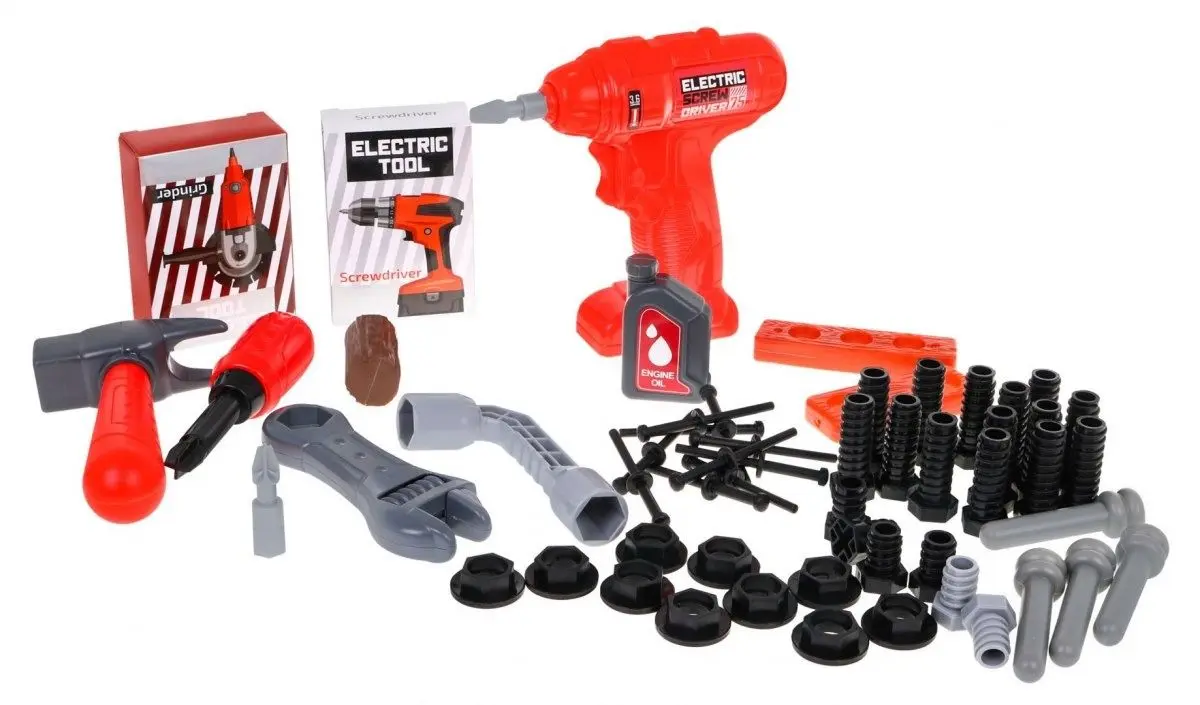 Игровой набор Bowa Mobile Tool Table 8028A (Red) - 6