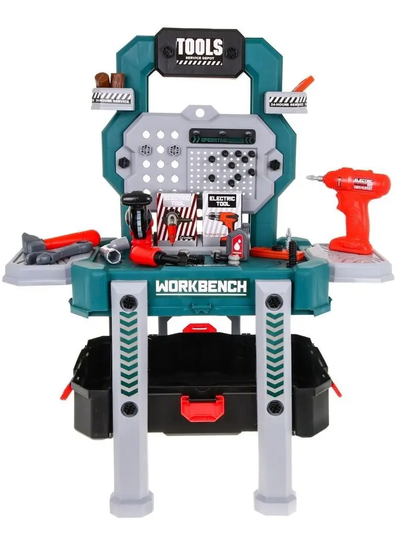Игровой набор Bowa Mobile Tool Table 8028B (Green) - 2