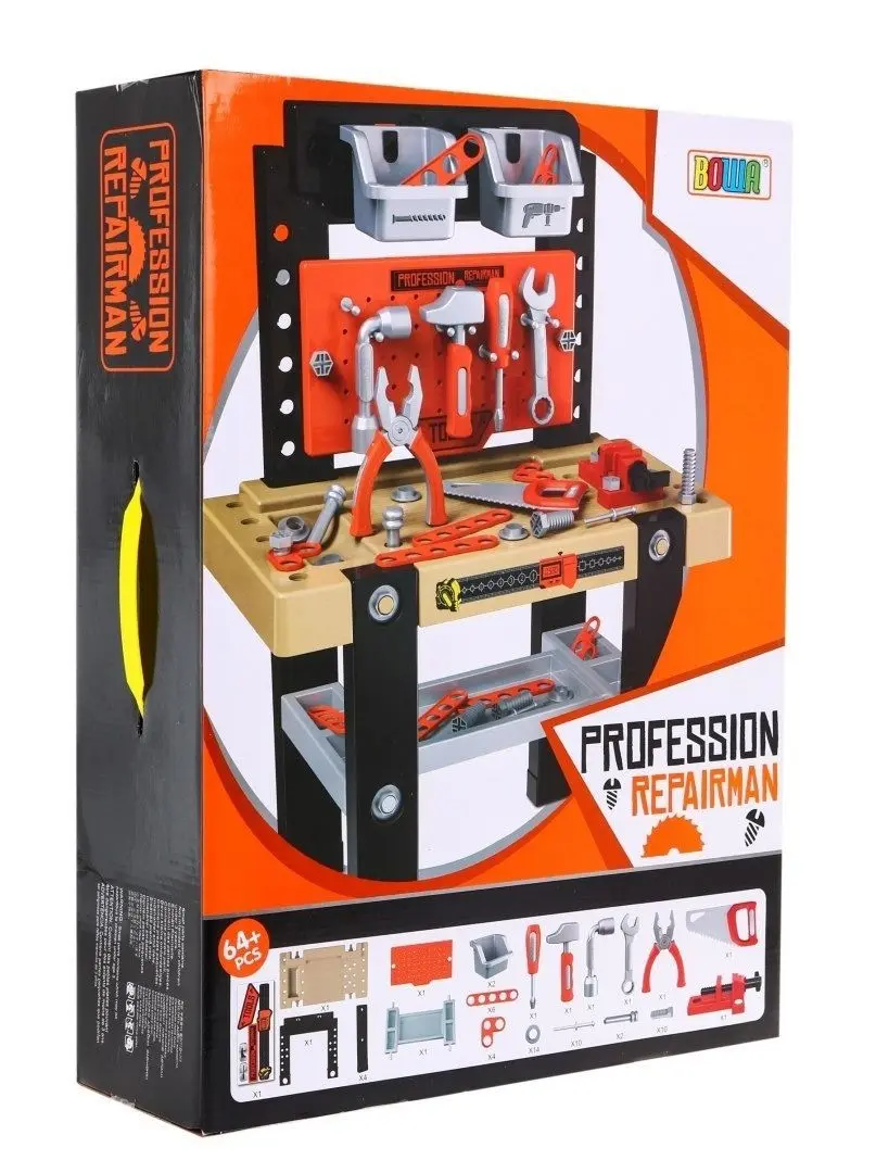 Игровой набор Bowa Profession Repairman 8013 (Red/Black) - 5