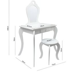 Детский туалетный столик Chomik PHO3549 (Mint) Thumb