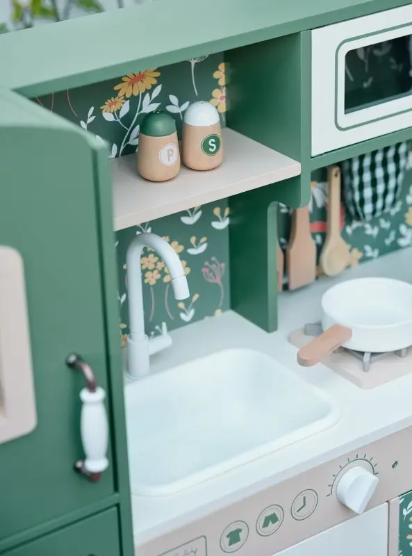 Bucatarie de joaca Classic World CW50562 (Green/White)