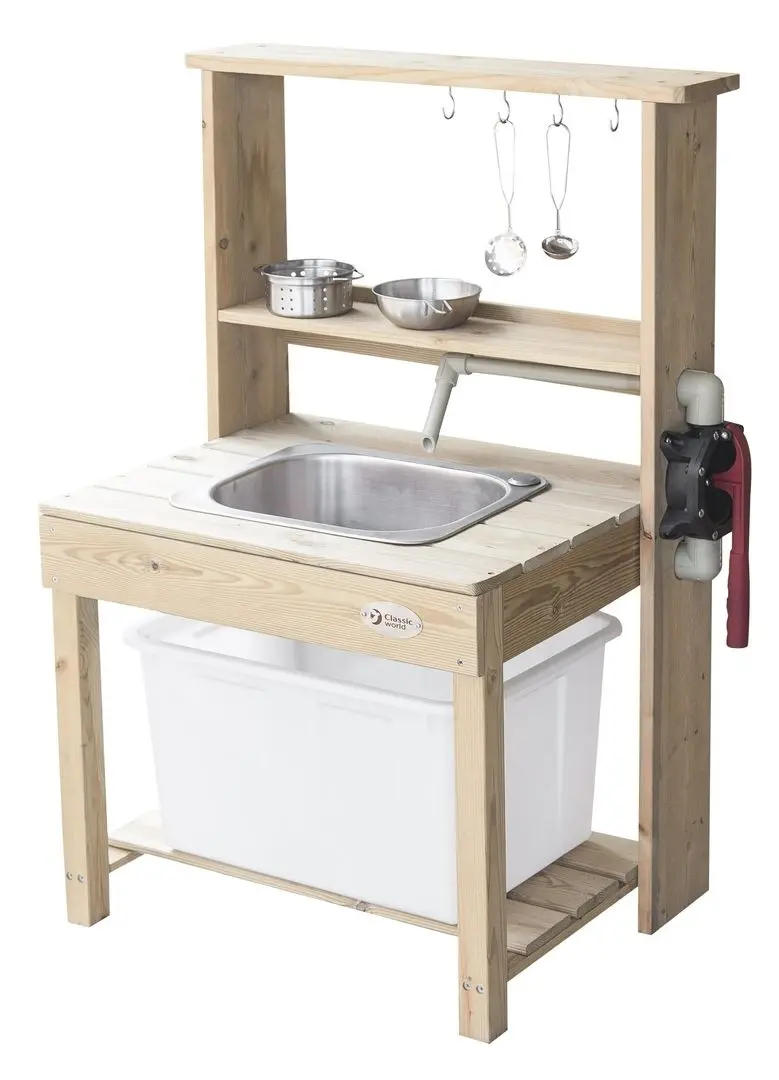 Bucatarie de joaca Classic World CW70013 (Natural)