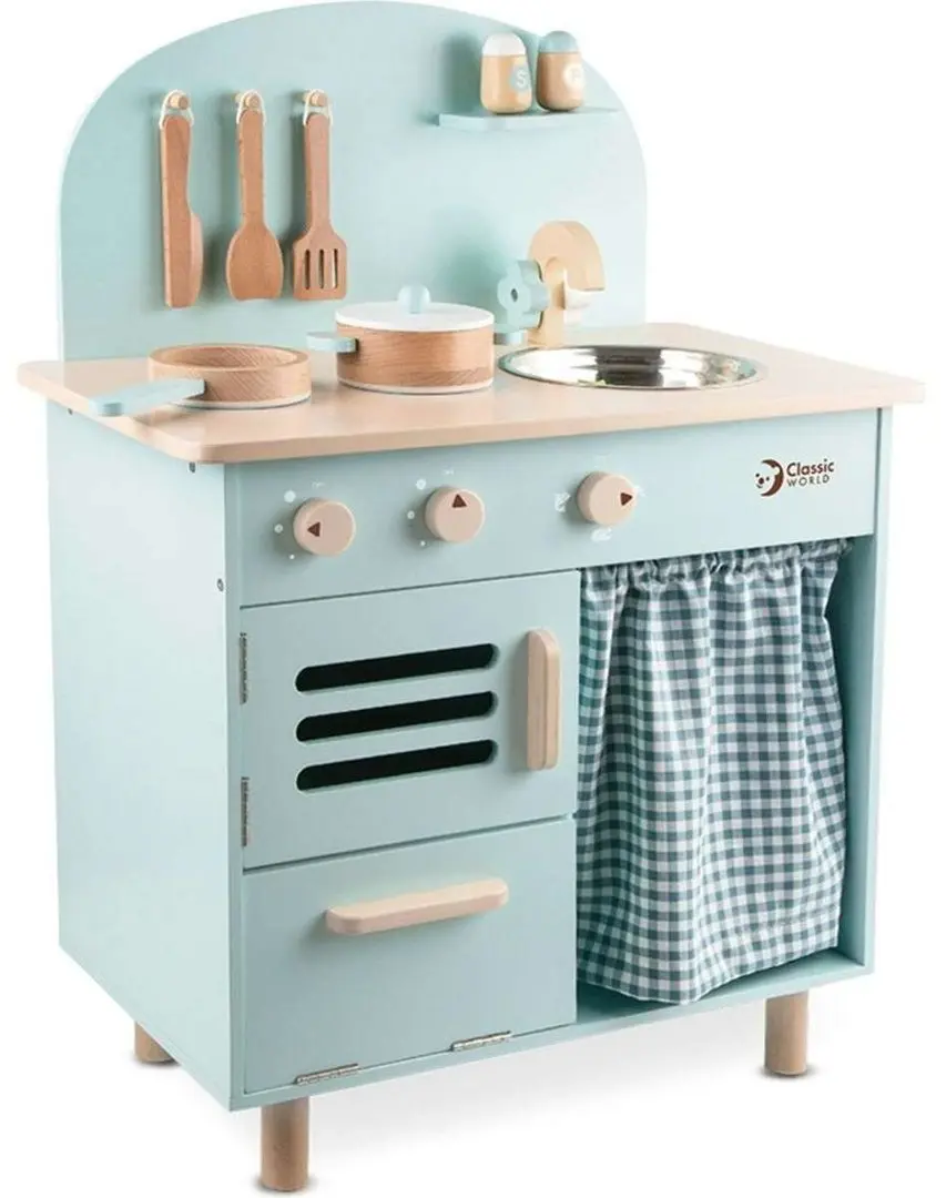 Игровая кухня Classic World Retro Kitchen CW50571 (Blue) - 6