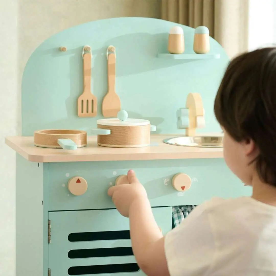 Игровая кухня Classic World Retro Kitchen CW50571 (Blue) - 2
