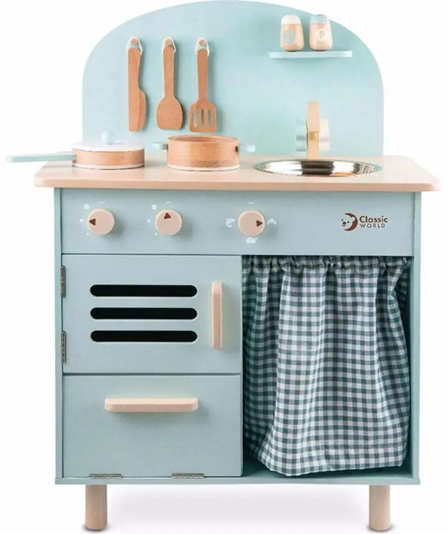 Игровая кухня Classic World Retro Kitchen CW50571 (Blue)
