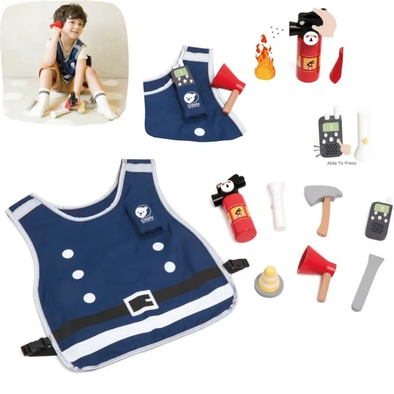 Set de joaca Classic World Little Fireman CW50585 (Blue/Red) - 3