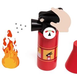 Set de joaca Classic World Little Fireman CW50585 (Blue/Red) Thumb