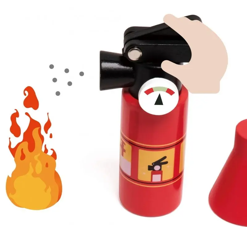 Set de joaca Classic World Little Fireman CW50585 (Blue/Red) - 5