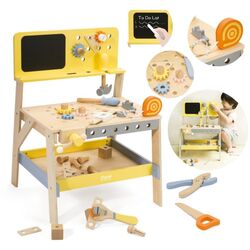 Set de joaca Classic World Tool Bench CW20176 (Natural/Yellow/Gray) Thumb