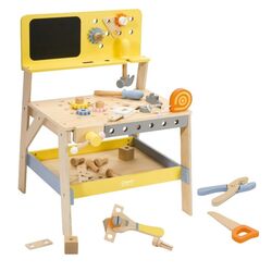 Set de joaca Classic World Tool Bench CW20176 (Natural/Yellow/Gray)