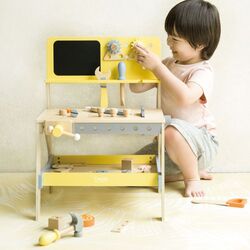 Set de joaca Classic World Tool Bench CW20176 (Natural/Yellow/Gray) Thumb