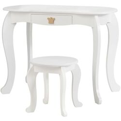 Masuta de toaleta pentru copii Costway HW65299WH (White) Thumb