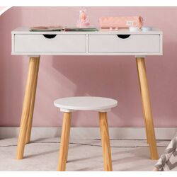 Masuta de toaleta pentru copii Costway HY10088WH (White) Thumb