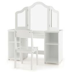 Masuta de toaleta pentru copii Costway HY10142WH (White)
