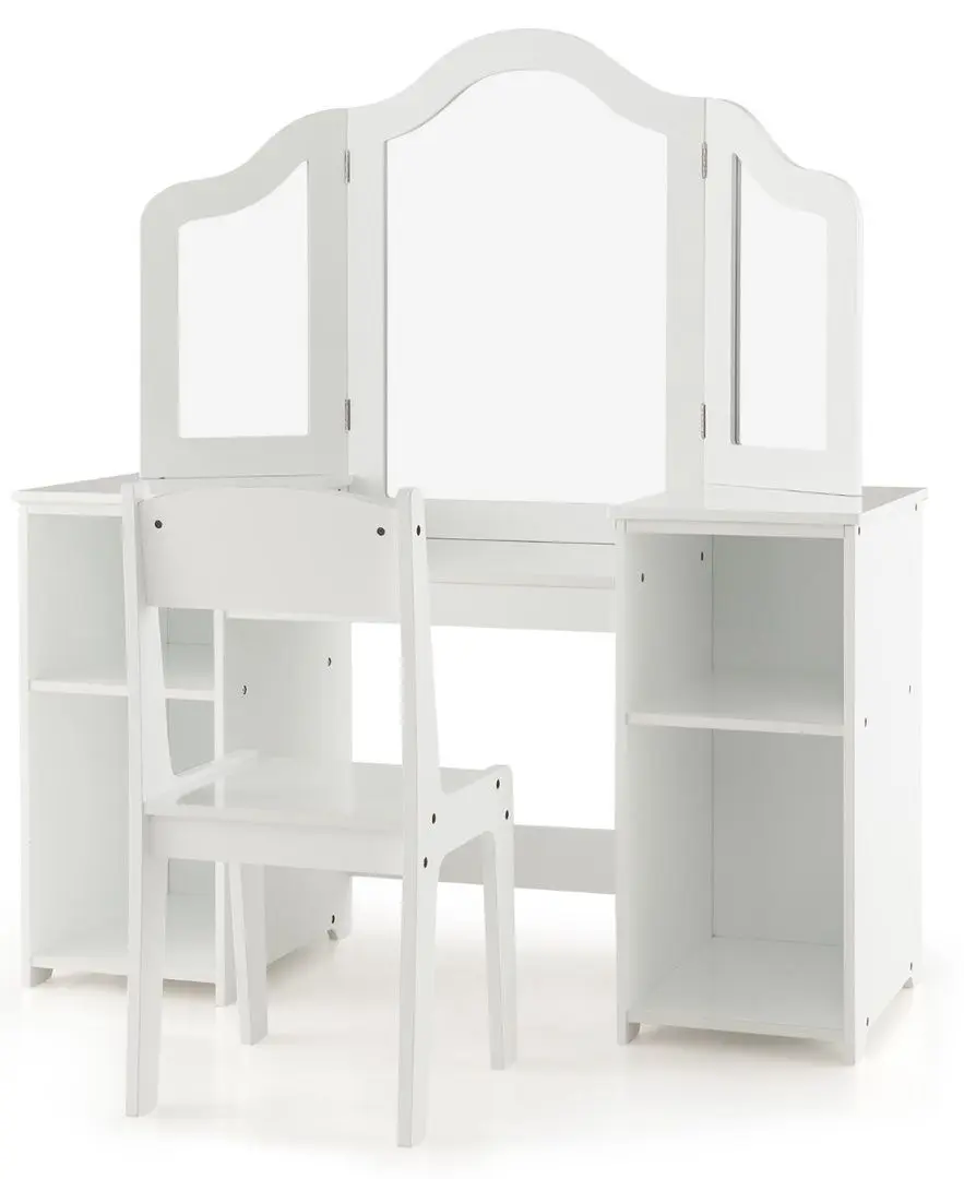 Masuta de toaleta pentru copii Costway HY10142WH (White)