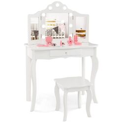 Masuta de toaleta pentru copii Costway HY10235DE-WH (White)