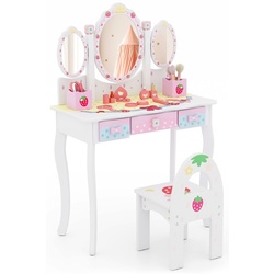 Детский туалетный столик Costway HY10290WH (White) Thumb