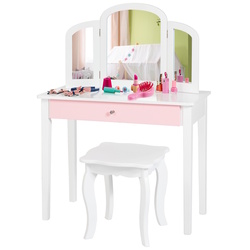 Masuta de toaleta pentru copii Costway HY10291WH (White)