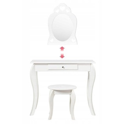 Masuta de toaleta pentru copii Costway HY10292WH (White) Thumb