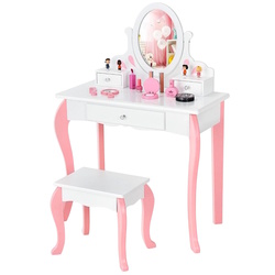 Masuta de toaleta pentru copii Costway HY10294WH (White)