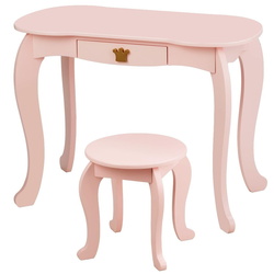 Детский туалетный столик Costway HY10297PI (Pink) Thumb