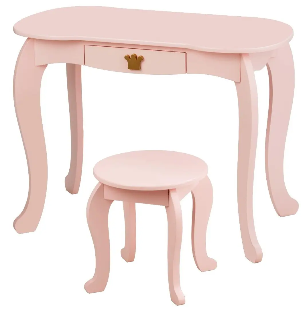 Детский туалетный столик Costway HY10297PI (Pink)