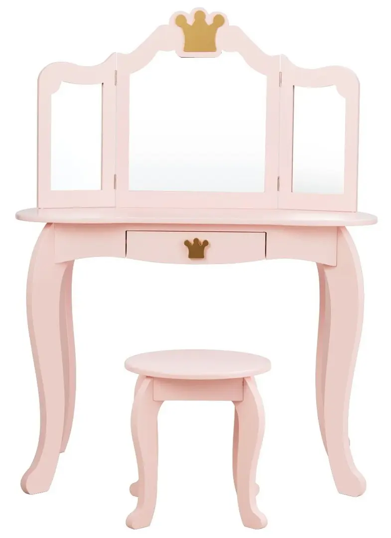 Детский туалетный столик Costway HY10297PI (Pink)