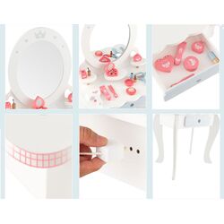 Masuta de toaleta pentru copii Costway TM10042WH (White) Thumb