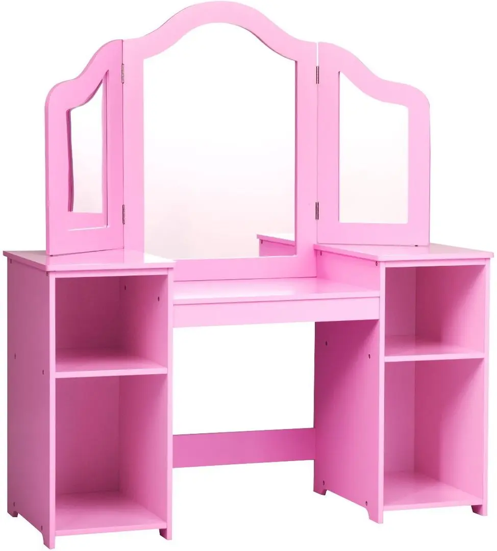 Măsuţă de toaletă pentru copii Costway TY327770PI (Pink)
