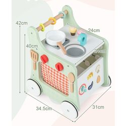 Игровая кухня Costway BC10172GN (Green/White) Thumb