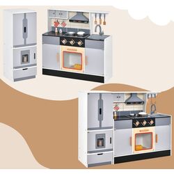Bucatarie de joaca Costway TM10068 (Grey) Thumb