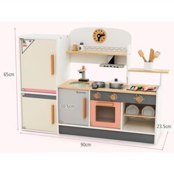 Игровая кухня Costway TM10069 (Grey/Beige) Thumb