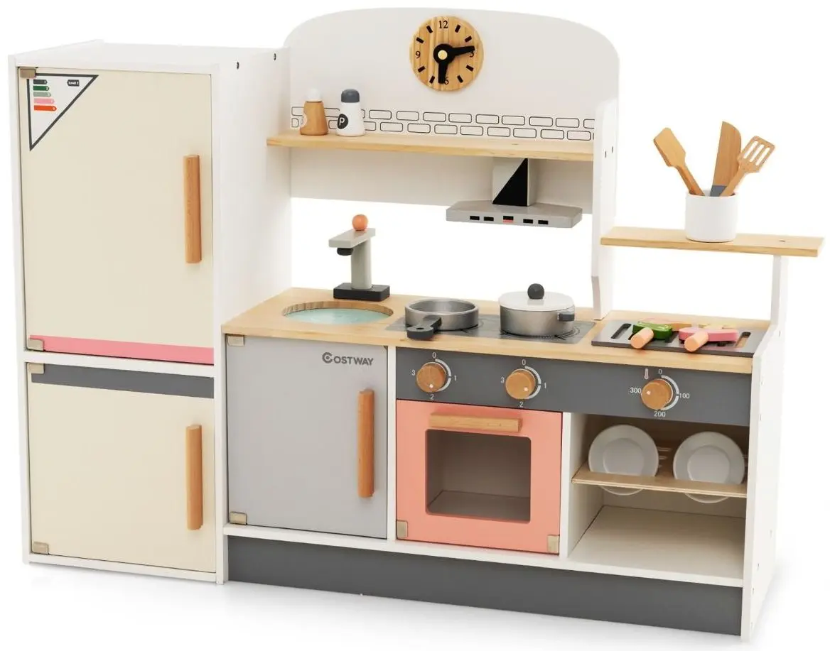 Игровая кухня Costway TM10069 (Grey/Beige)