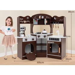 Игровая кухня Costway TM10118CF (Brown) Thumb