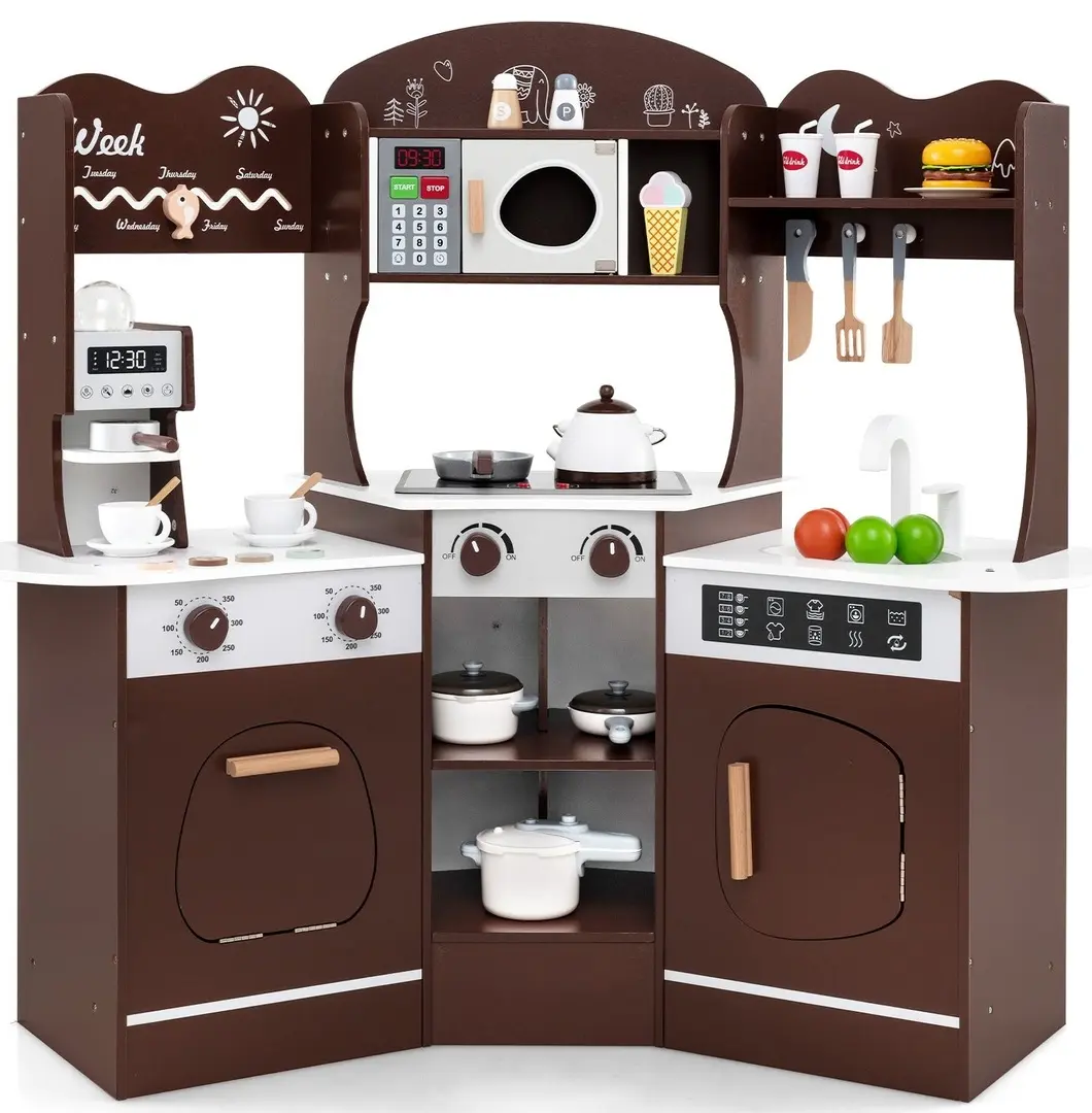 Игровая кухня Costway TM10118CF (Brown)