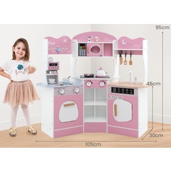 Bucatarie de joaca Costway TM10118PI (Pink) Thumb