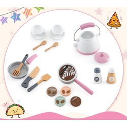 Bucatarie de joaca Costway TM10118PI (Pink) Thumb