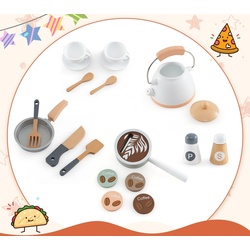 Bucatarie de joaca Costway TM10118WH (White) Thumb