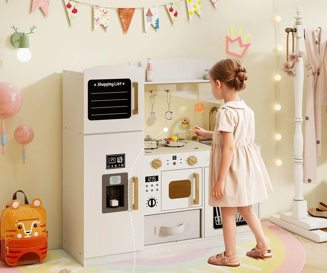 Игровая кухня Costway TM10130WH (White)