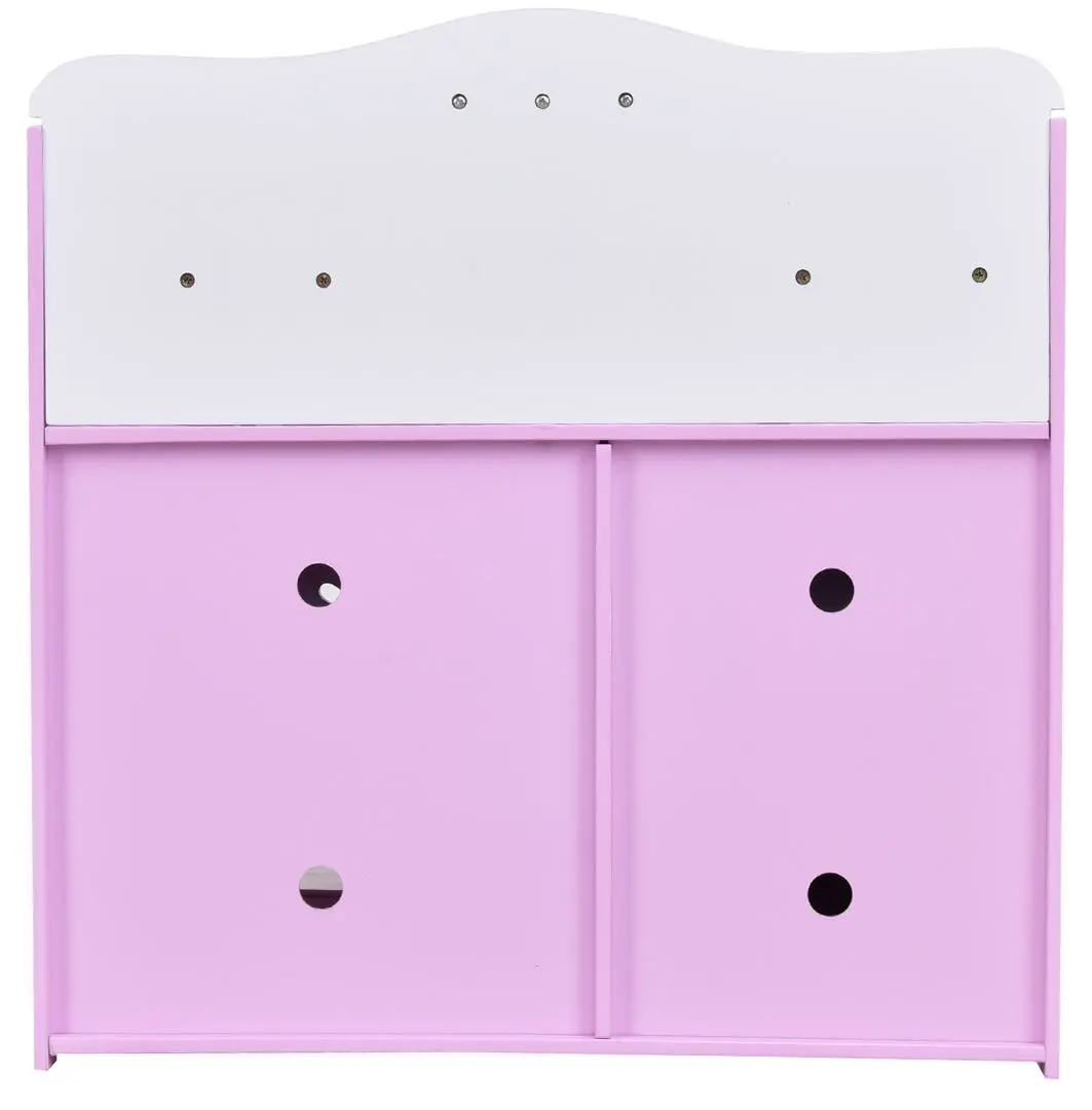 Bucatarie de joaca Costway TP10029 (White/Pink)