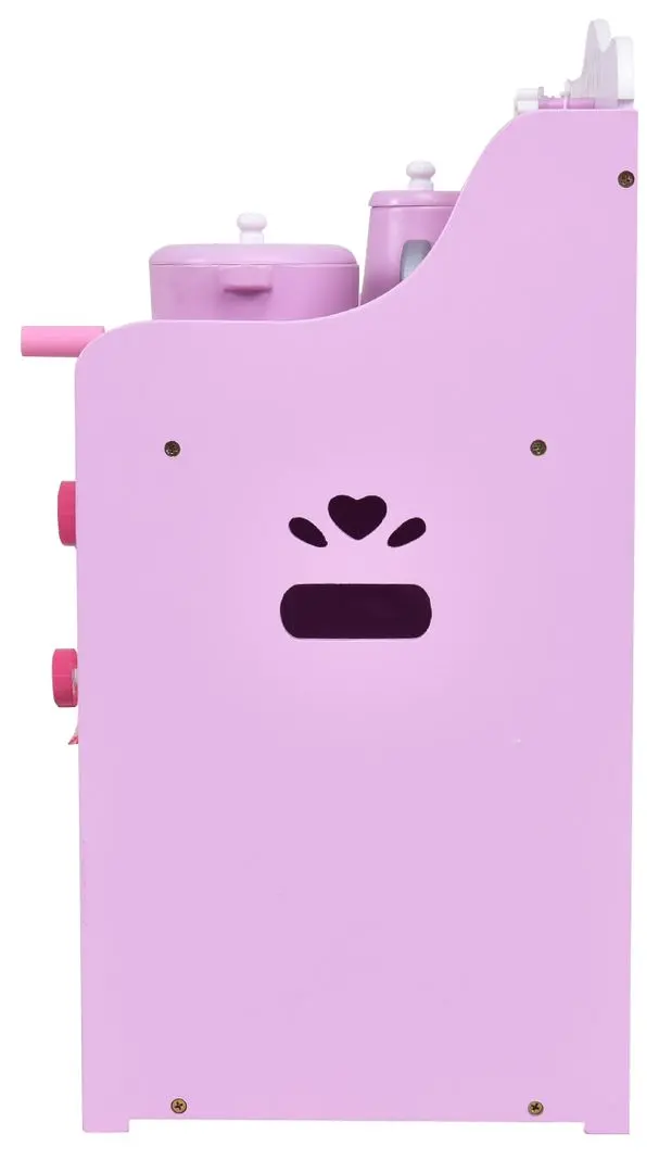 Bucatarie de joaca Costway TP10029 (White/Pink)