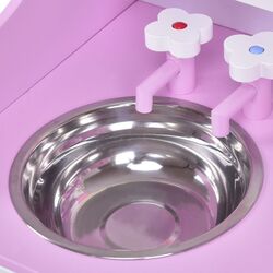 Bucatarie de joaca Costway TP10029 (White/Pink) Thumb