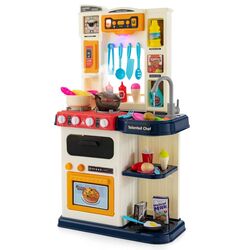 Bucatarie de joaca Costway TP10033BL (Beige/Blue) Thumb