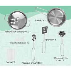 Игровая кухня Costway TP10063 (Wood/White) Thumb